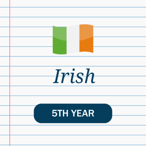 Irish: 5th Year Higher Grind (Saturdays 8.45am)